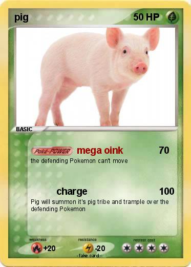 Pokemon pig