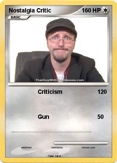 Pokemon Nostalgia Critic