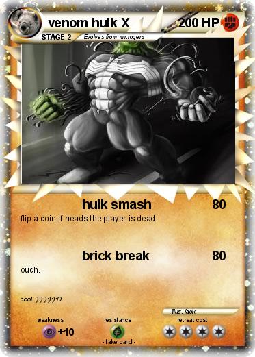 Pokemon venom hulk X