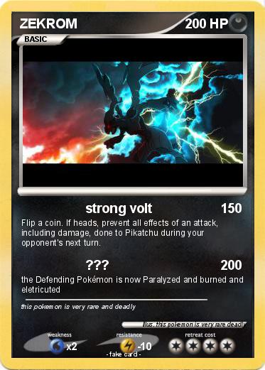 Pokemon ZEKROM