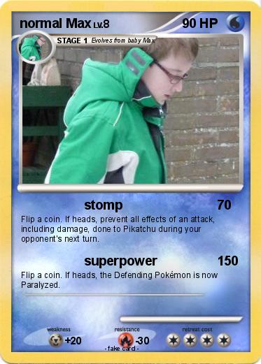 Pokemon normal Max