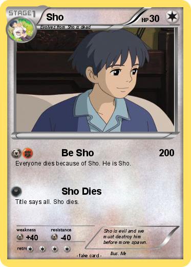 Pokemon Sho