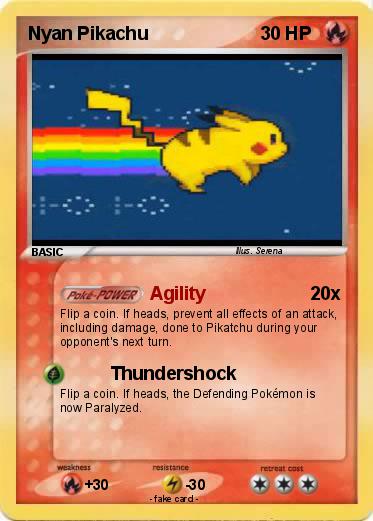 Pokemon Nyan Pikachu