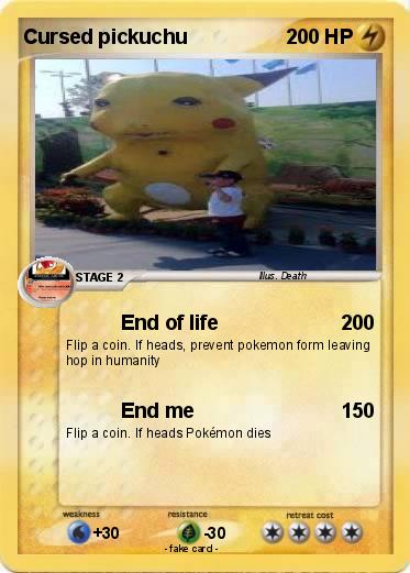 Pokemon Cursed pickuchu