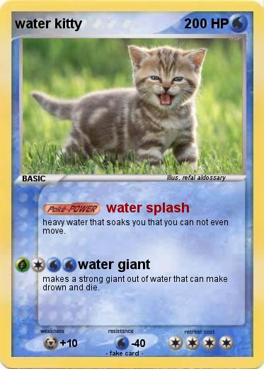 Pokemon water kitty