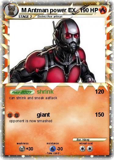 Pokemon M Antman power EX