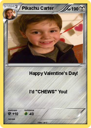 Pokemon Pikachu Carter