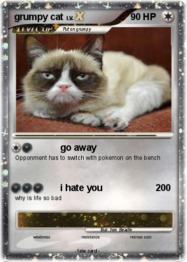 Pokemon grumpy cat