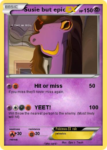 Pokemon Susie but epic