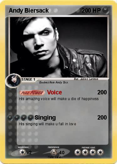Pokemon Andy Biersack