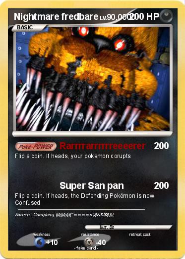 Pokemon Nightmare fredbare