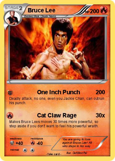 Pokemon Bruce Lee