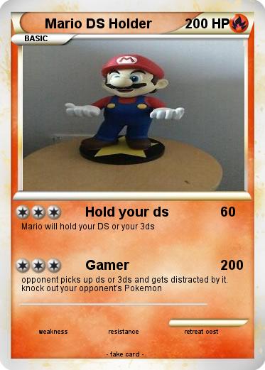 Pokemon Mario DS Holder