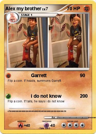 Pokemon Alex my brother