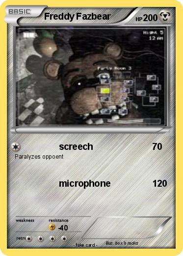 Pokemon Freddy Fazbear