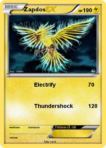 Pokemon Zapdos