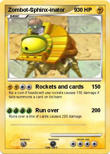 Pokemon Zombot-Sphinx-inator      9 Pokemon Zombot-Sphinx-inator      9