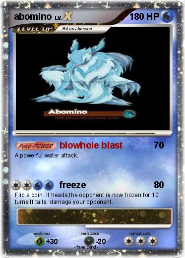 Pokemon abomino