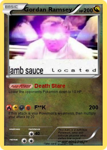 Pokemon Gordan Ramsey