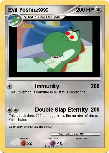 Pokemon Evil Yoshi