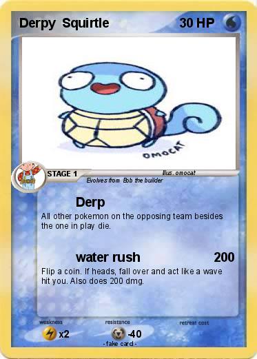 Pokemon Derpy  Squirtle