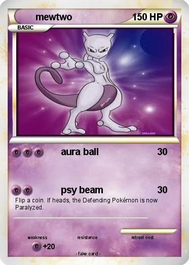 Pokemon mewtwo