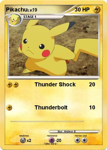Pokemon Pikachu