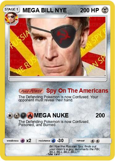 Pokemon MEGA BILL NYE