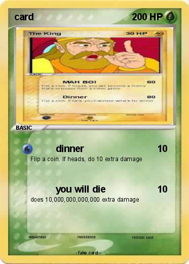 Pokemon card