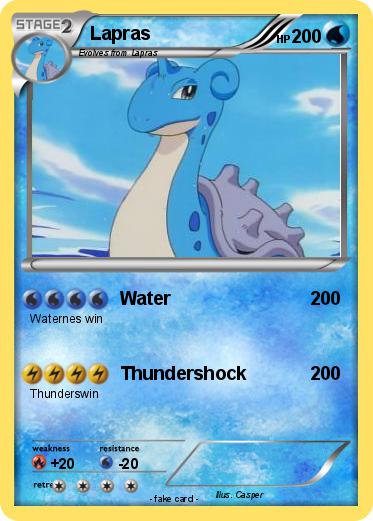 Pokemon Lapras