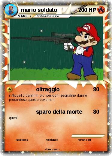 Pokemon mario soldato