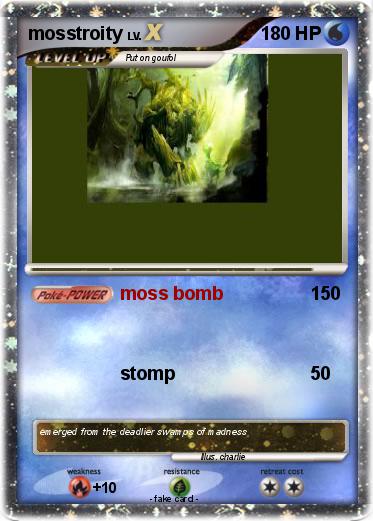 Pokemon mosstroity
