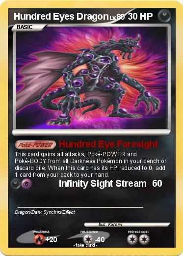 Pokemon Hundred Eyes Dragon