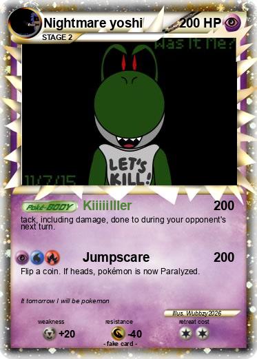 Pokemon Nightmare yoshi