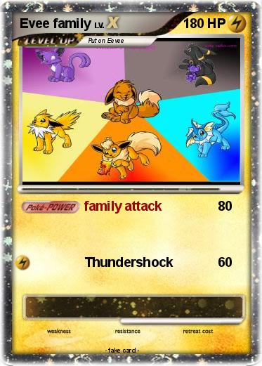 Pokemon Evee family