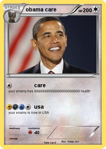 Pokemon obama care