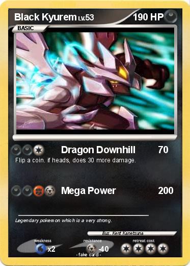 Pokemon Black Kyurem