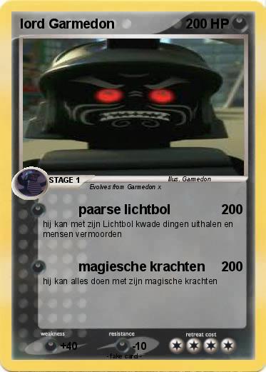 Pokemon lord Garmedon