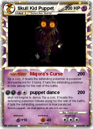 Pokemon Skull Kid Puppet