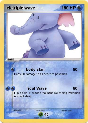 Pokemon eletriple wave