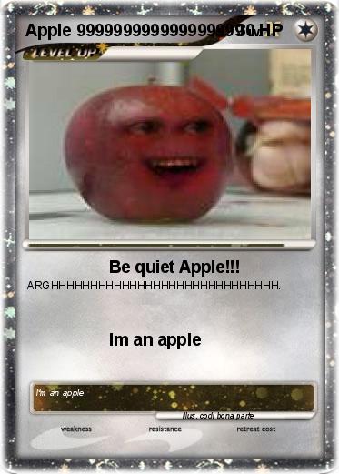 Pokemon Apple 999999999999999999