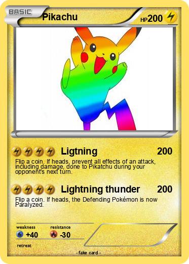 Pokemon Pikachu