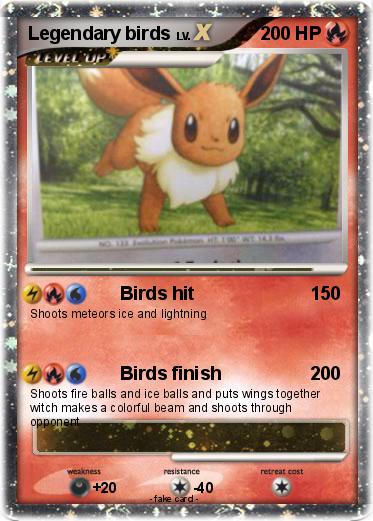 Pokemon Legendary birds