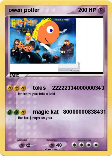 Pokemon owen potter