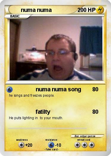 Pokemon numa numa