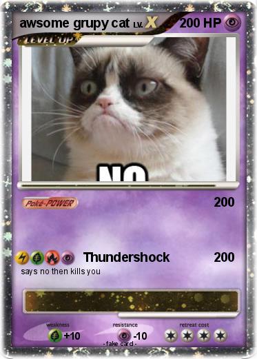 Pokemon awsome grupy cat