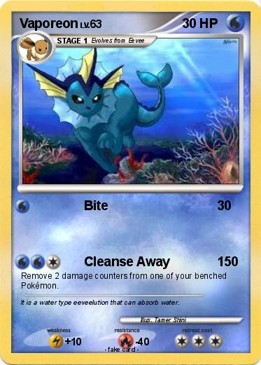 Pokemon Vaporeon
