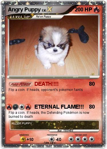 Pokemon Angry Puppy