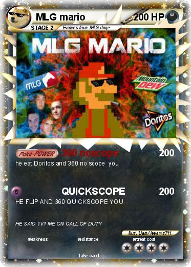 Pokemon MLG mario