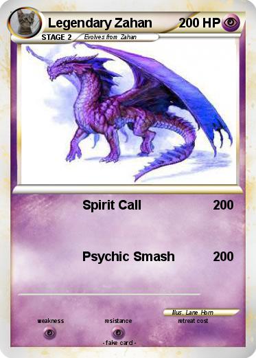 Pokemon Legendary Zahan